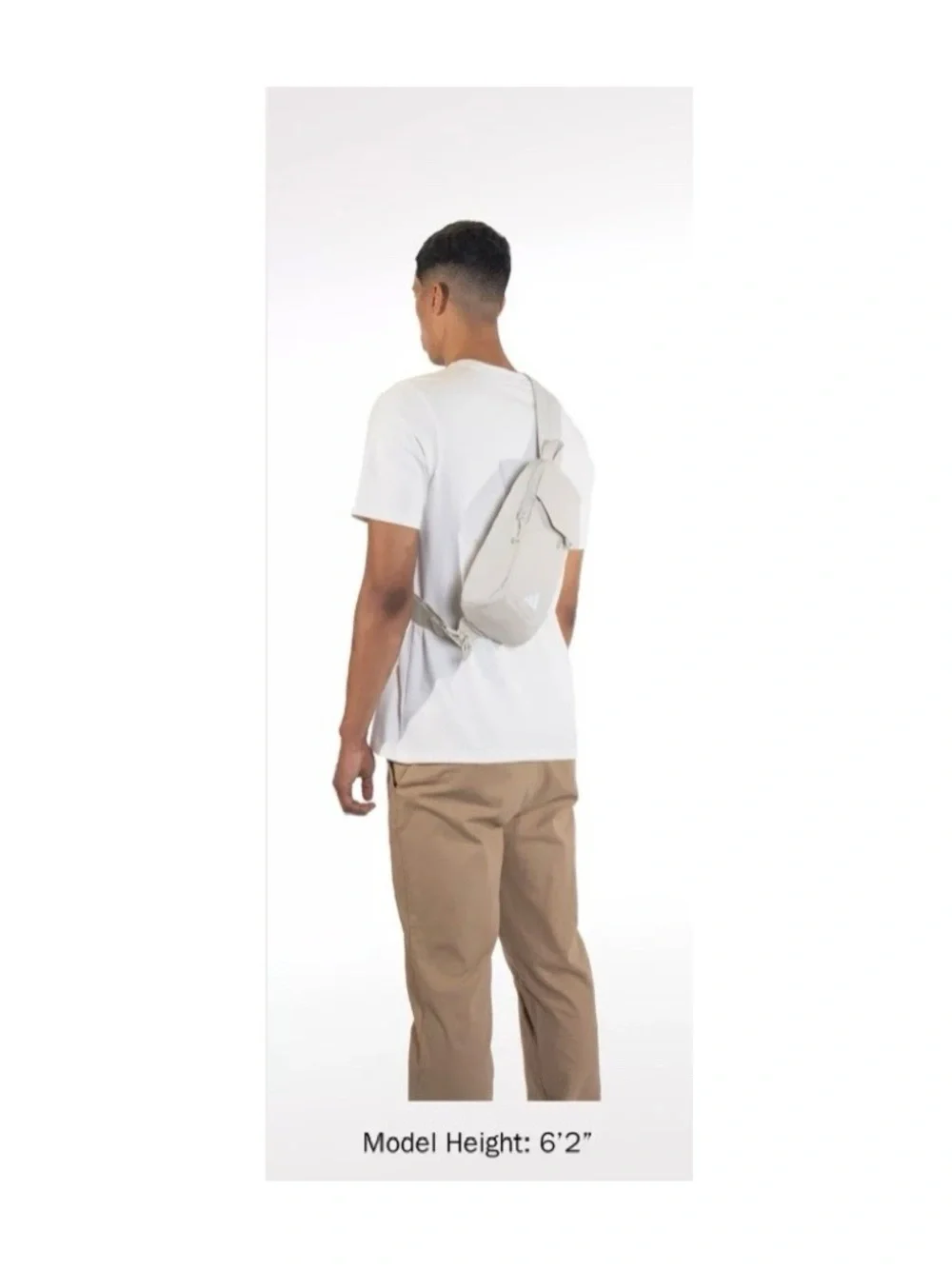 Adidas Men's Beige Crossbody Sling Bag